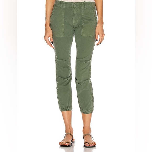 Nili Lotan Cropped Military Pant, Camo, Size 0 - Picture 4 of 14